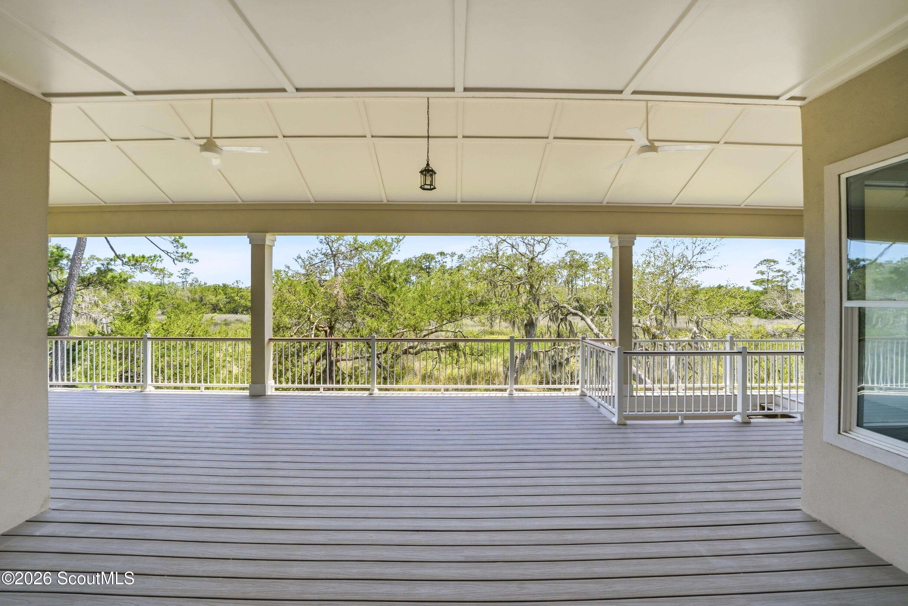 123 Rice Mill St. Simons Island, GA 31522 - Photo 50 of 83 Huge rear porch