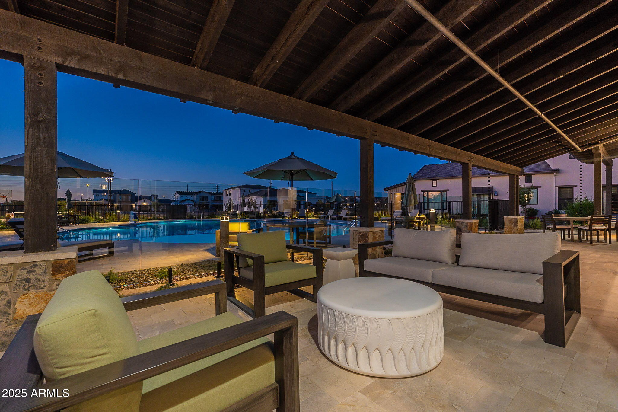 3326 South Stuart Court Gilbert, AZ 85297 - Photo 85 of 88 a outdoor living space with patio furniture and a grill