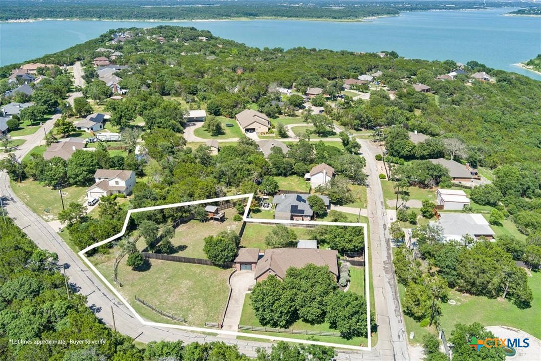 5306 Denmans Loop Belton, TX 76513 - Photo 45 of 46 an aerial view of residential houses with outdoor space and swimming pool