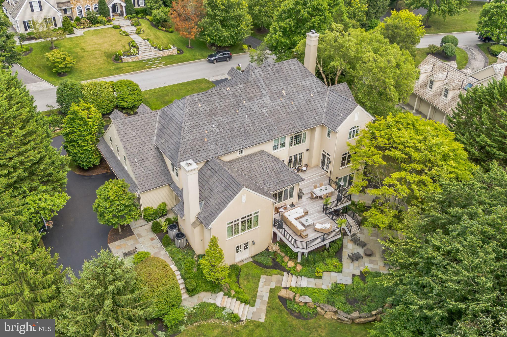 129 Brooke Farm Road Wayne, PA 19087 - Photo 53 of 53 Drone