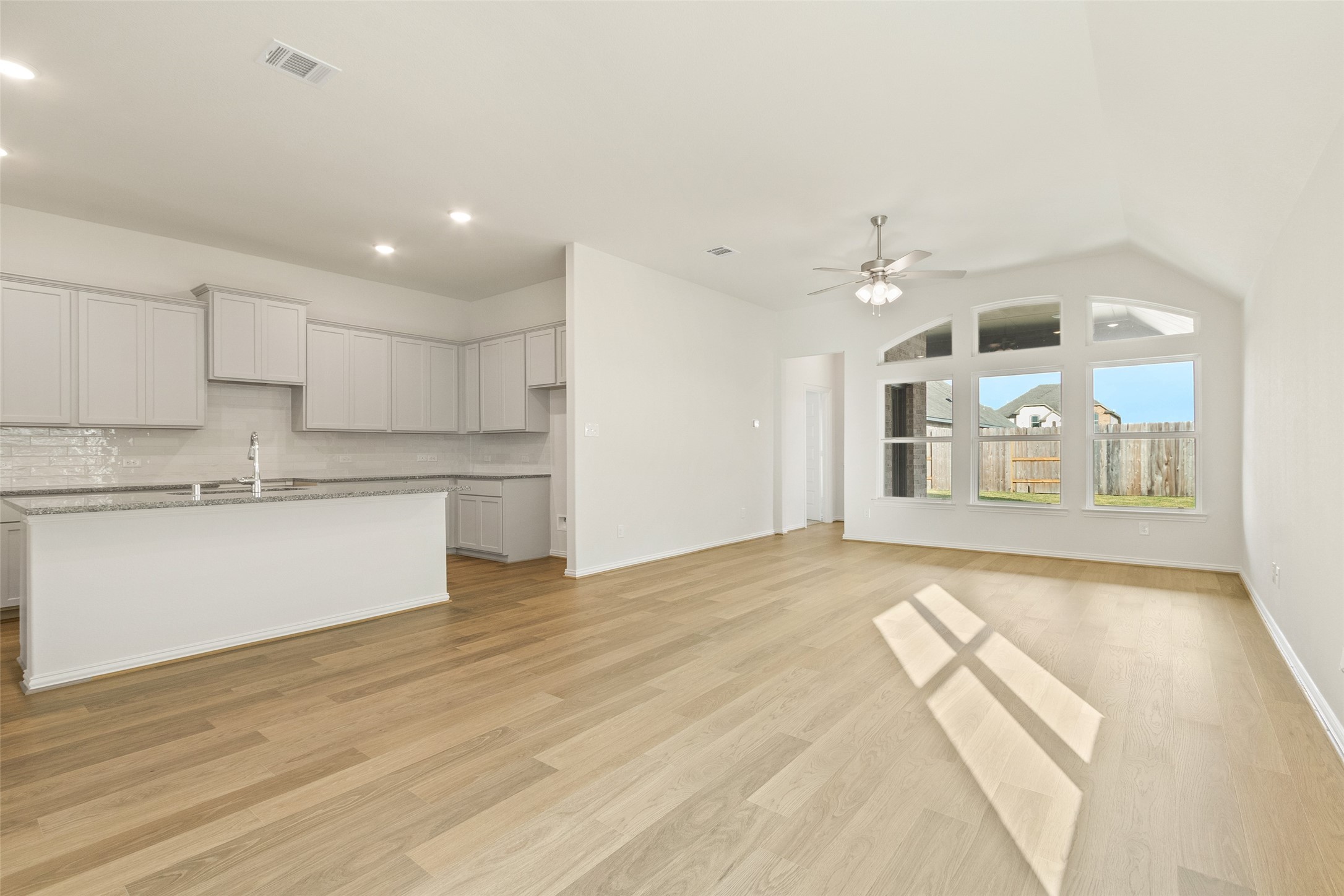 431 Fields Forest Lane Dayton, TX 77535 - Photo 11 of 36 a view of kitchen with wooden floor