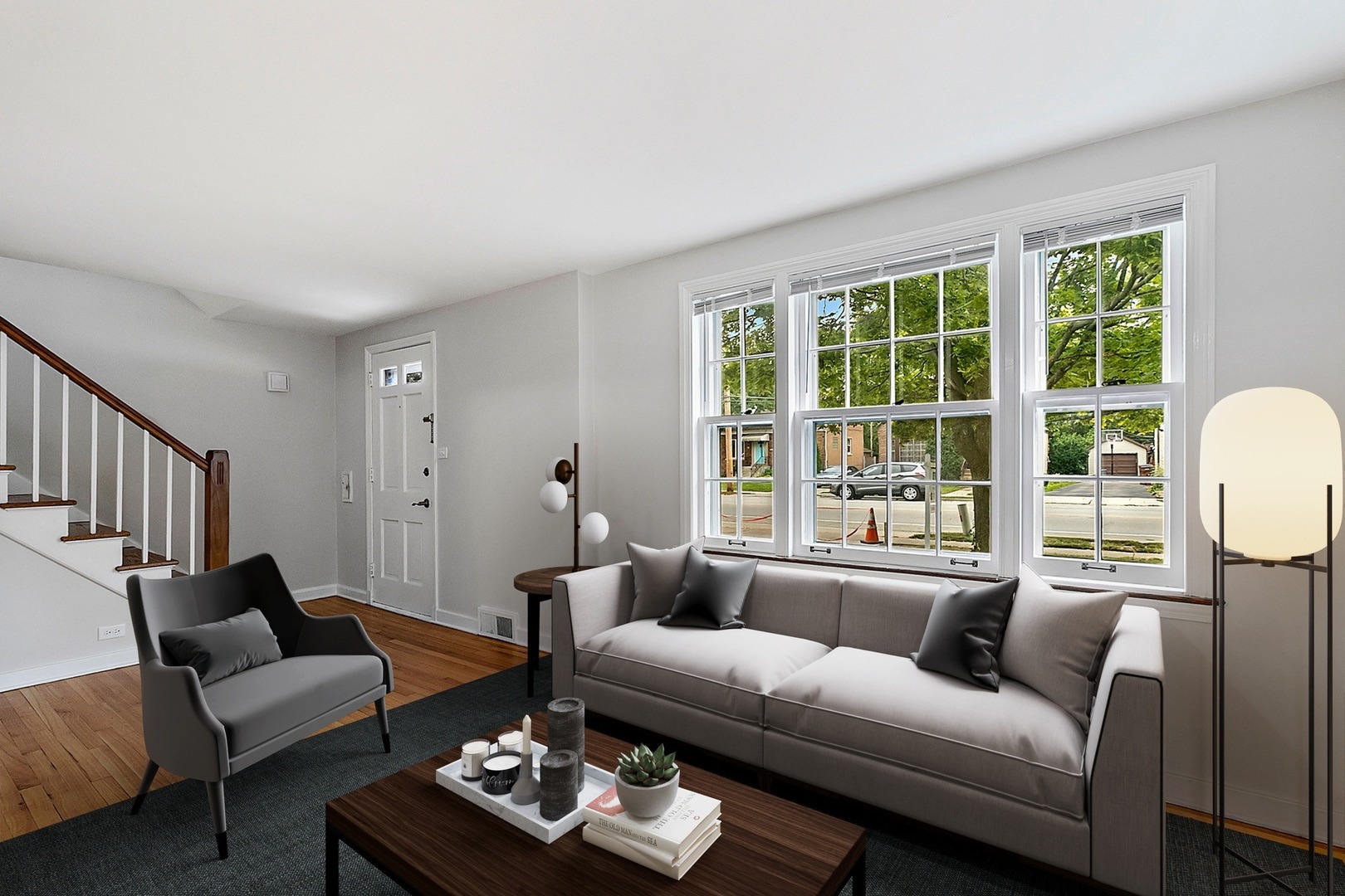 8132 West 26th Street North Riverside, IL 60546 - Photo 7 of 16 a living room with furniture and a large window