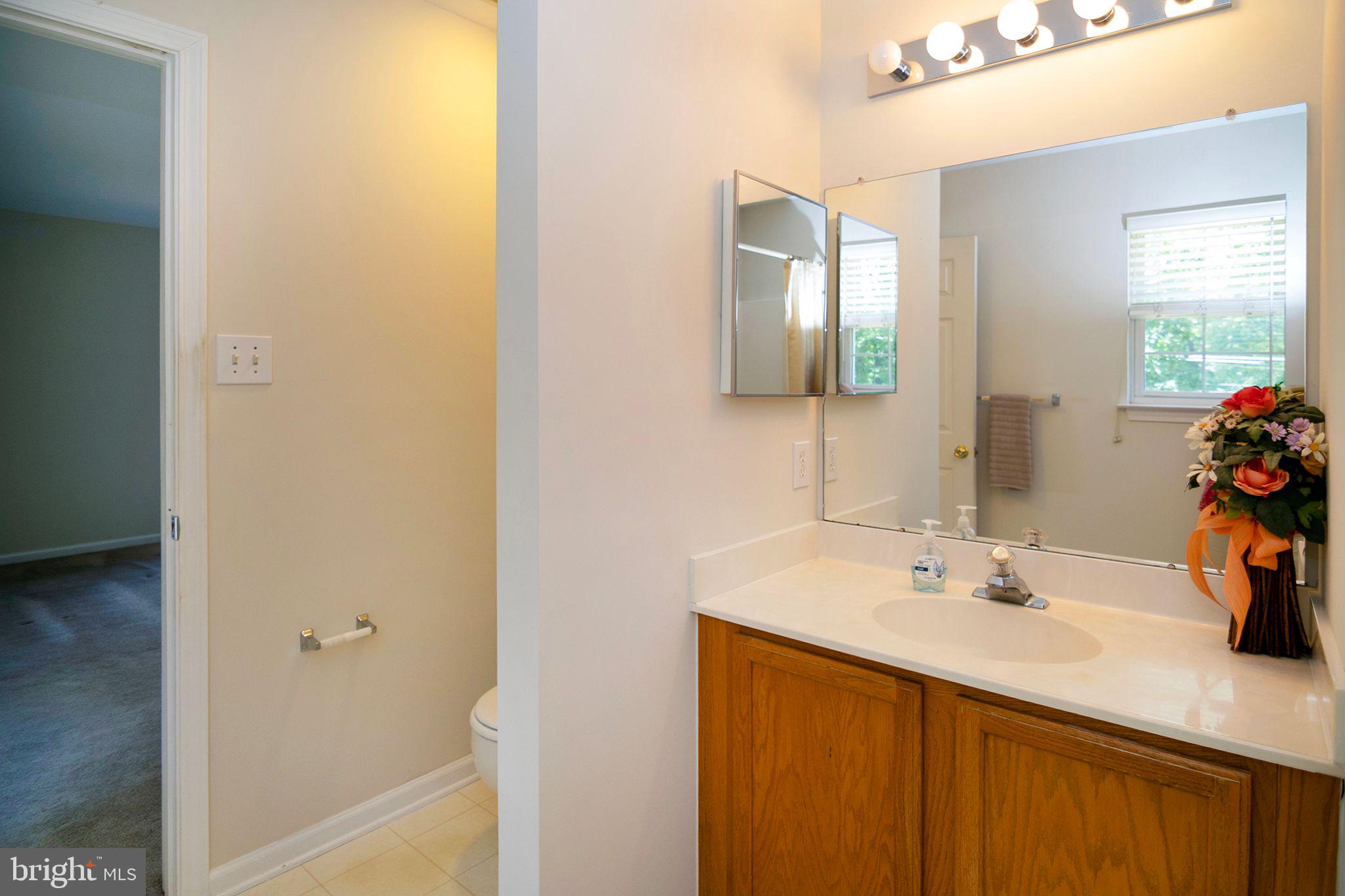 34 Chestertown Road Sicklerville, NJ 08081 - Photo 37 of 52 Master Bathroom: Vinyl Floors, Tub Shower