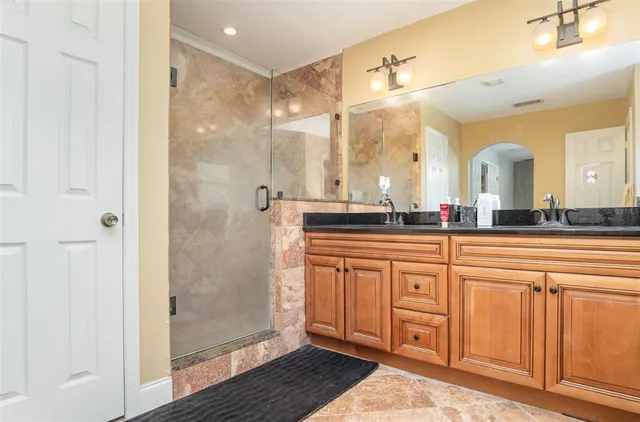 a view of an entryway with staircase