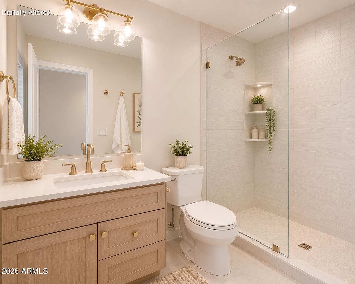 3421 East Camelback Road Phoenix, AZ 85018 - Photo 20 of 29 Primary Bathroom Rendering