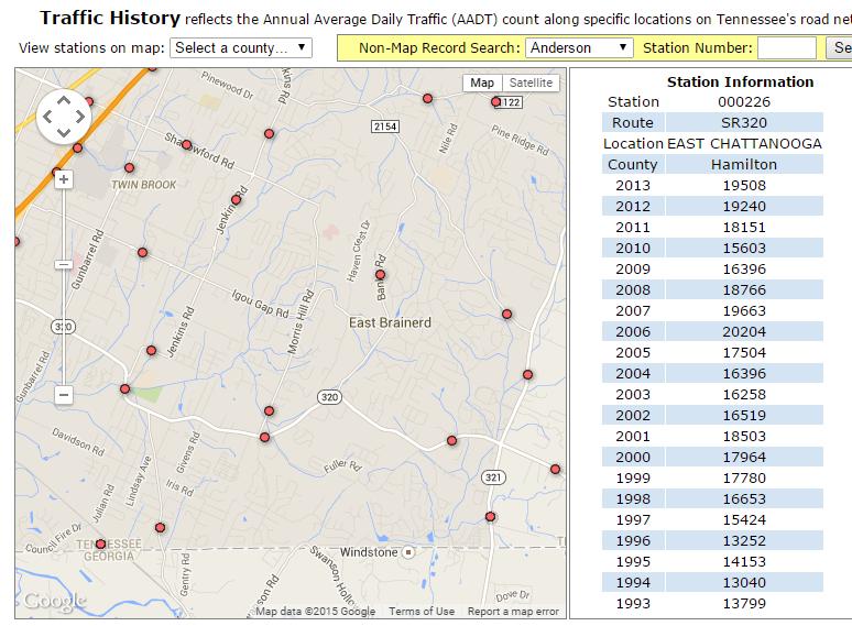 8468 East Brainerd Road Chattanooga, TN 37421 - Photo 4 of 31 Traffic_Count_E_Brainerd.png