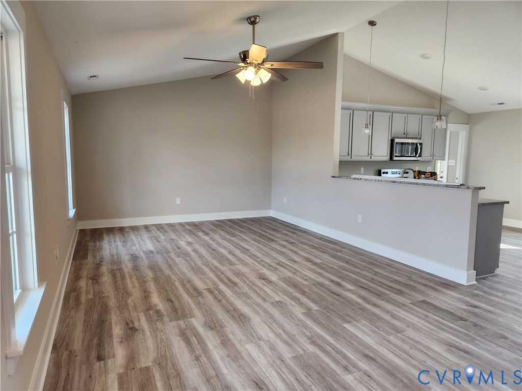 Lot 2 Owens Mill Road St. Stephens Church, VA 23148 - Photo 4 of 20 a view of kitchen with furniture and wooden floor