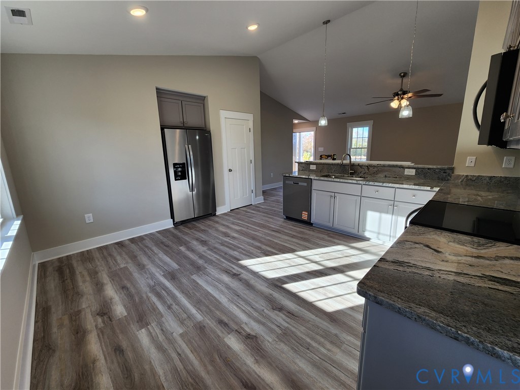 Lot 2 Owens Mill Road St. Stephens Church, VA 23148 - Photo 8 of 20 a kitchen with a sink stove and refrigerator