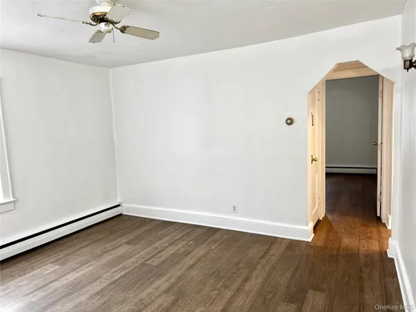 wooden floor in an empty room