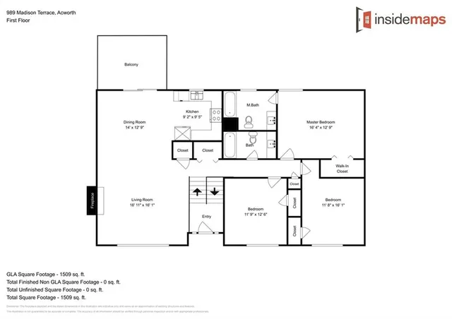 $2,175 | 989 Madison Terrace Northwest, Acworth, GA 30102