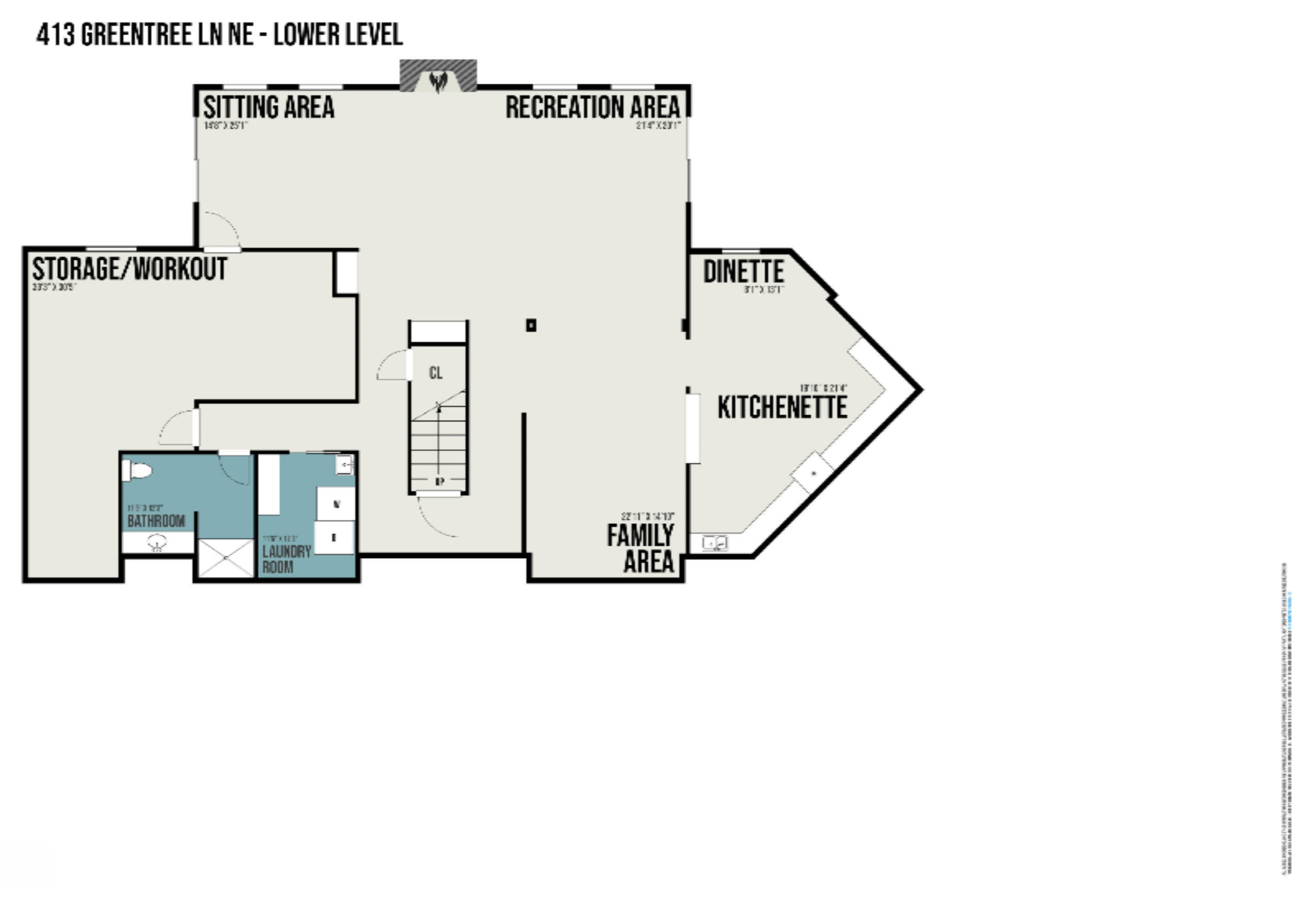 413 Greentree Lane Northeast Ada, MI 49301 - Photo 50 of 61 Lower Level