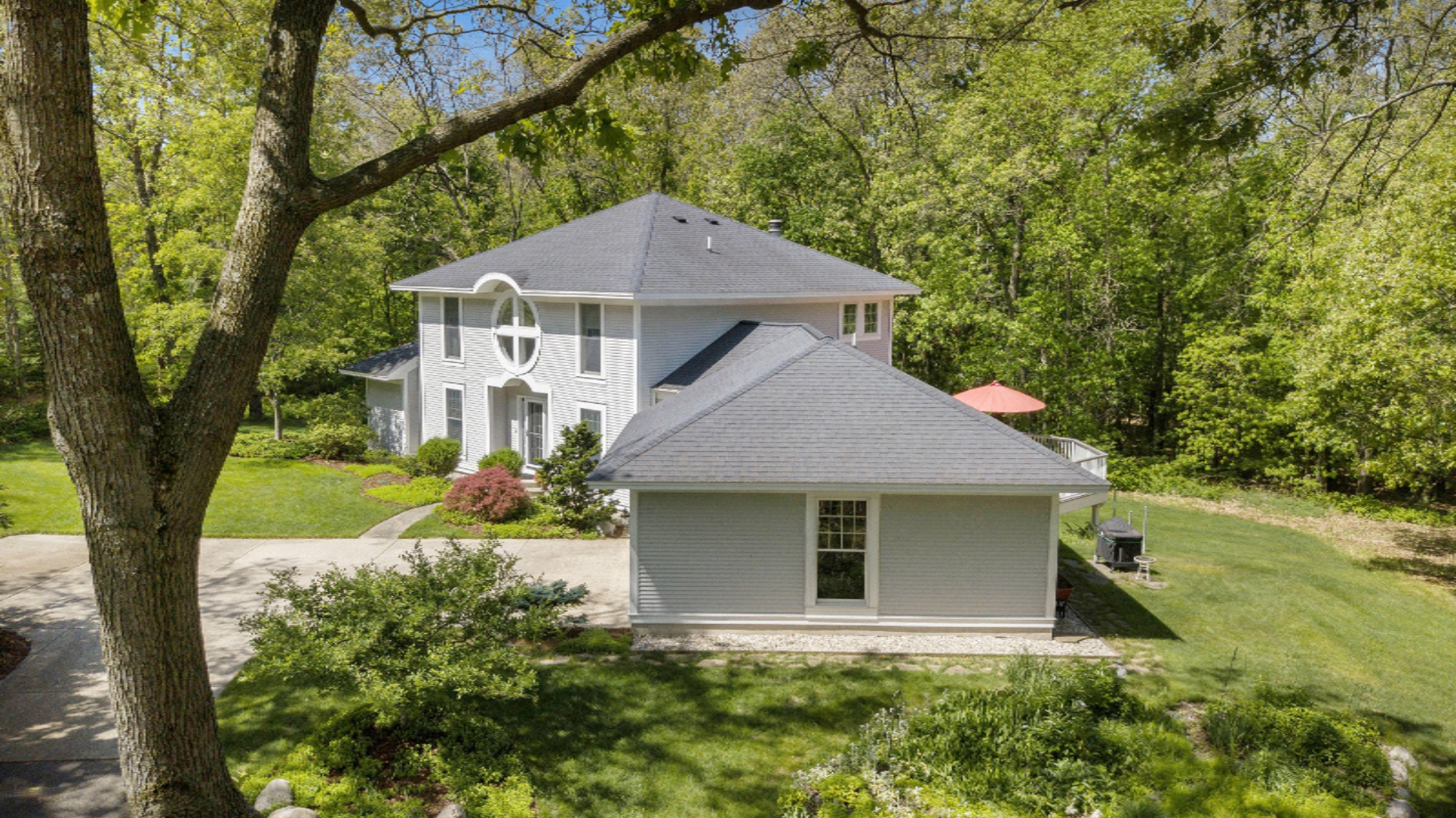 413 Greentree Lane Northeast Ada, MI 49301 - Photo 54 of 61 413GreenTreeAerial-4 (1)