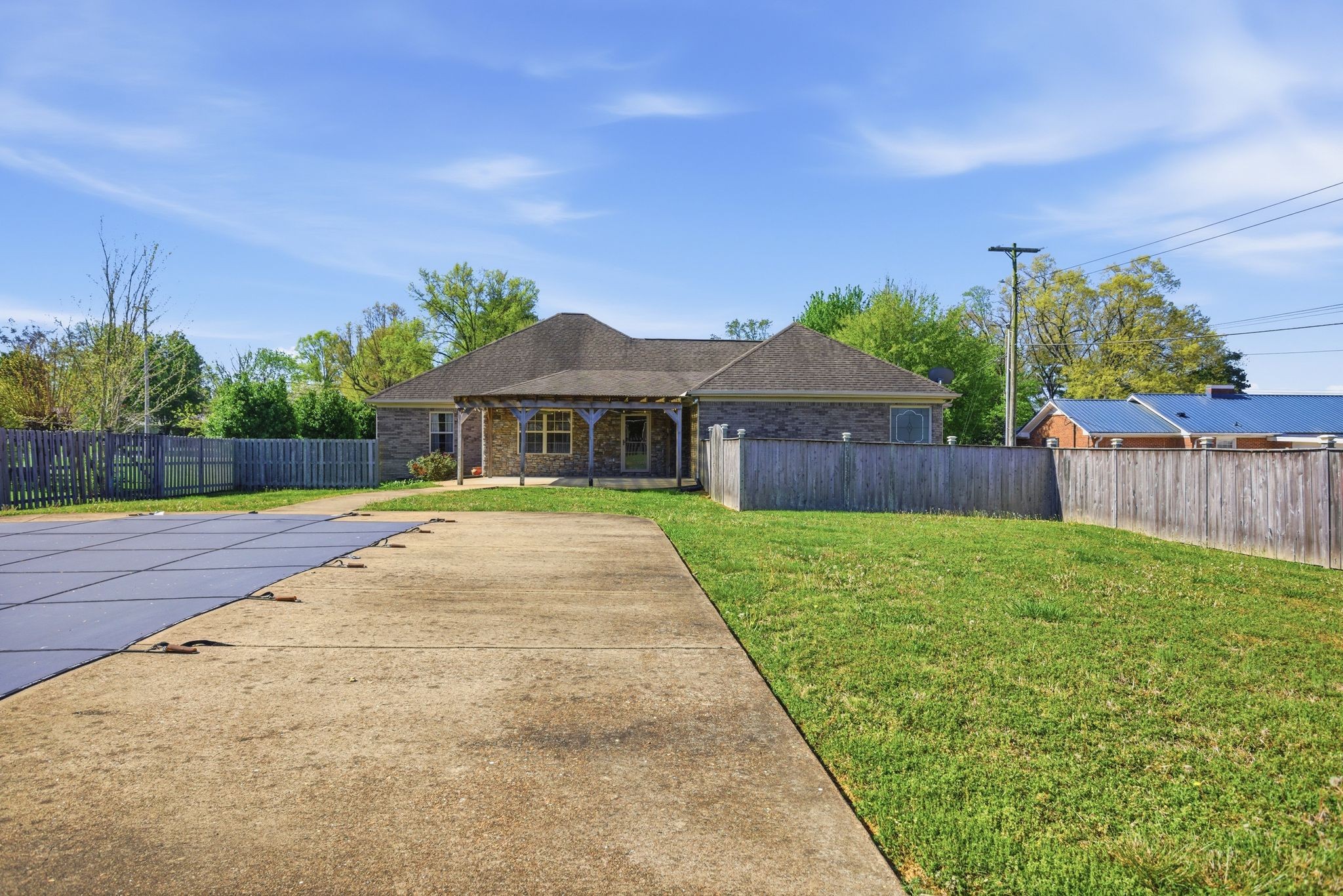 408 Weakley Creek Road Lawrenceburg, TN 38464 - Photo 39 of 41 a view of outdoor space yard and swimming pool