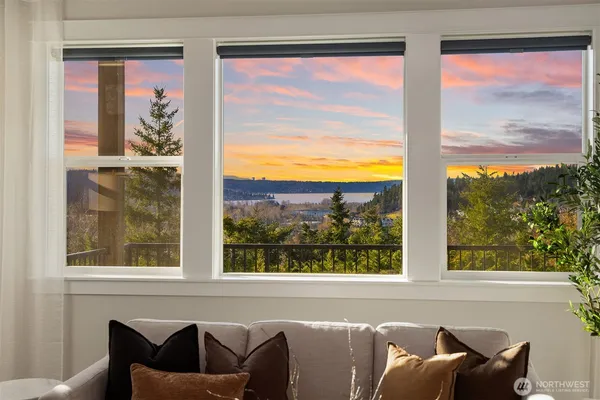a view of a window in a living room
