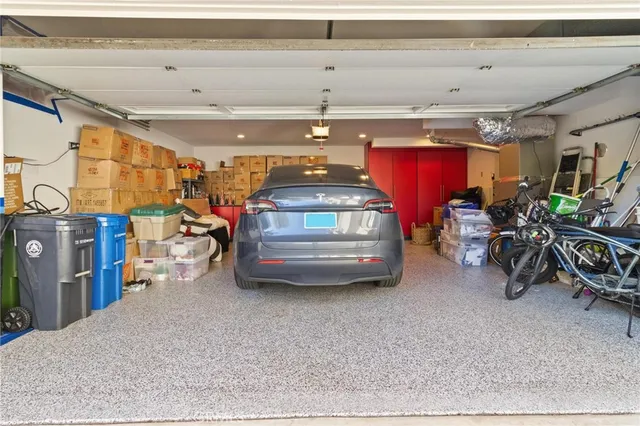 a view of parking garage