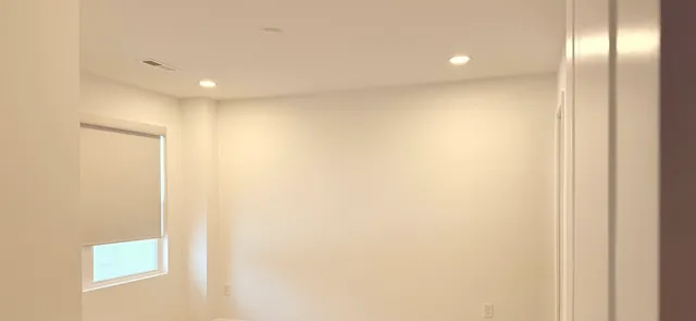 a view of empty room