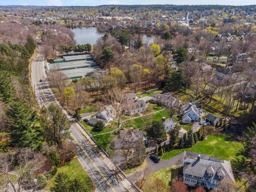 6 Lantern Lane Winchester, MA 01890 - Photo 38 of 40 an aerial view of residential houses with outdoor space