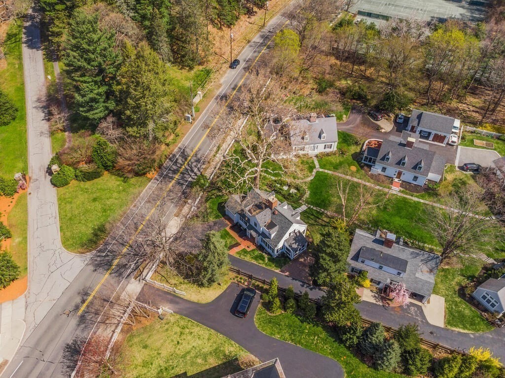 6 Lantern Lane Winchester, MA 01890 - Photo 39 of 40 an aerial view of residential houses with outdoor space