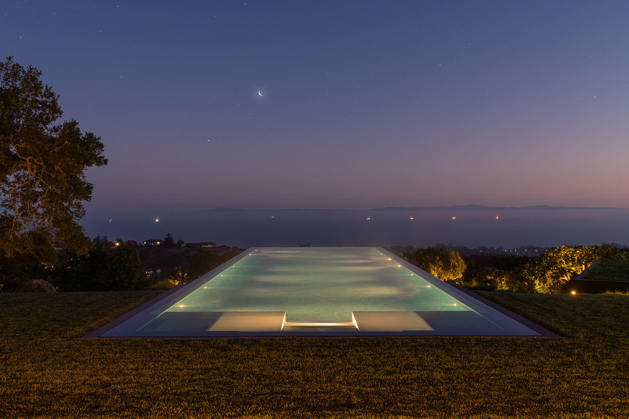 2955 East Valley Road Santa Barbara, CA 93108 - Photo 31 of 31 Evening Pool
