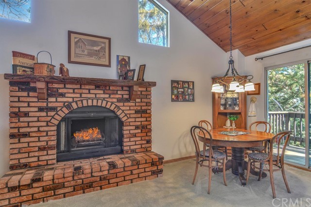 347 Donner Drive Crestline, CA 92325 - Photo 6 of 27 a dining room with furniture and window