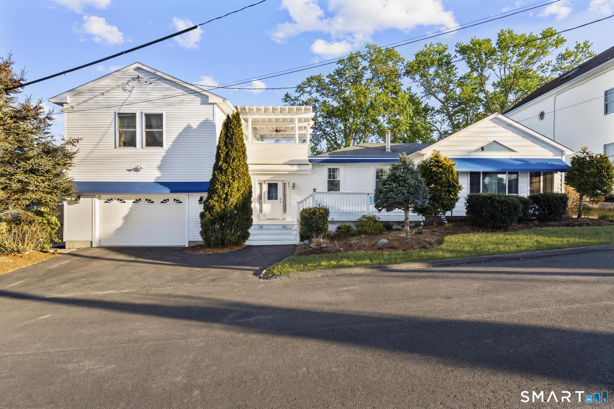 front view of house with a yard