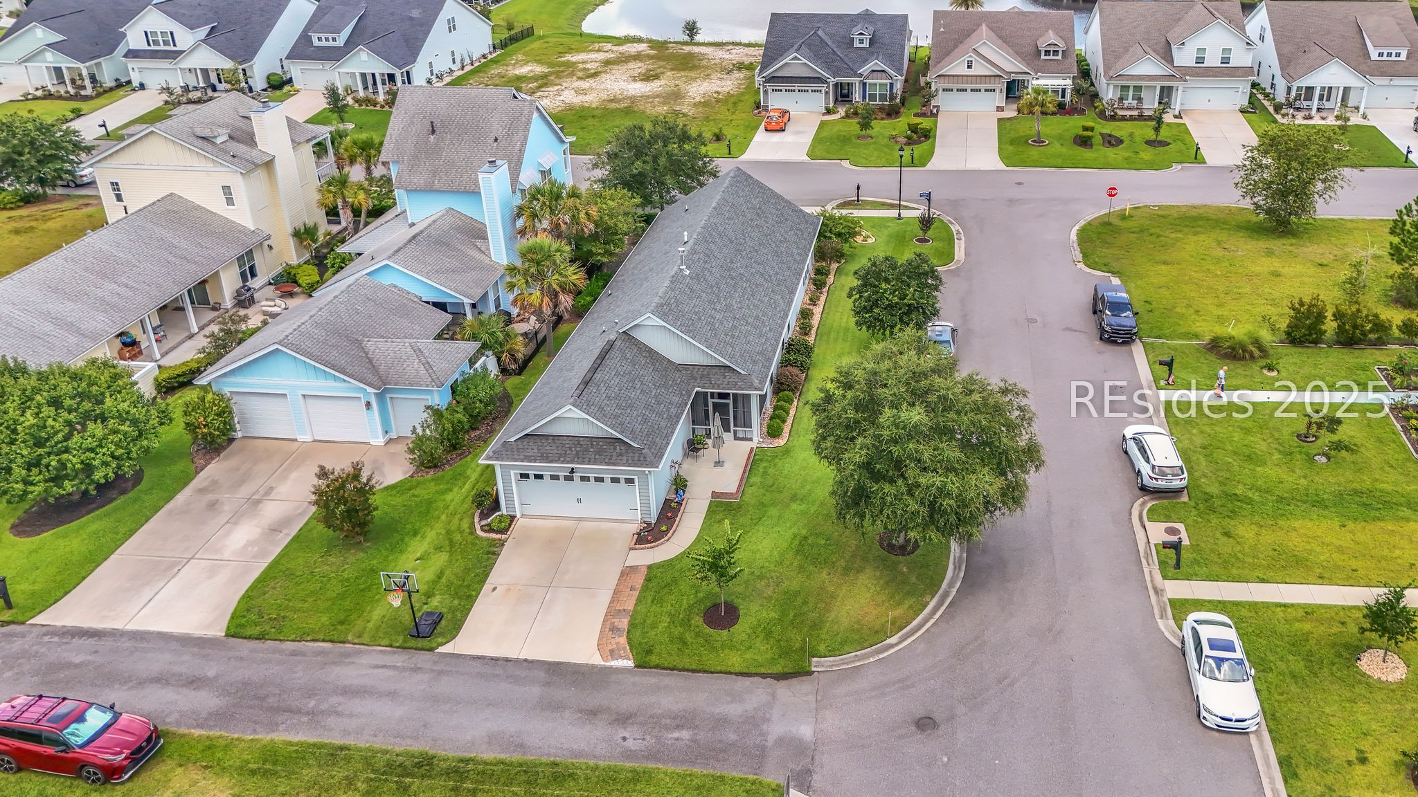 165 Redbud Lane Hardeeville, SC 29927 - Photo 52 of 70 Drone shot from rear of home