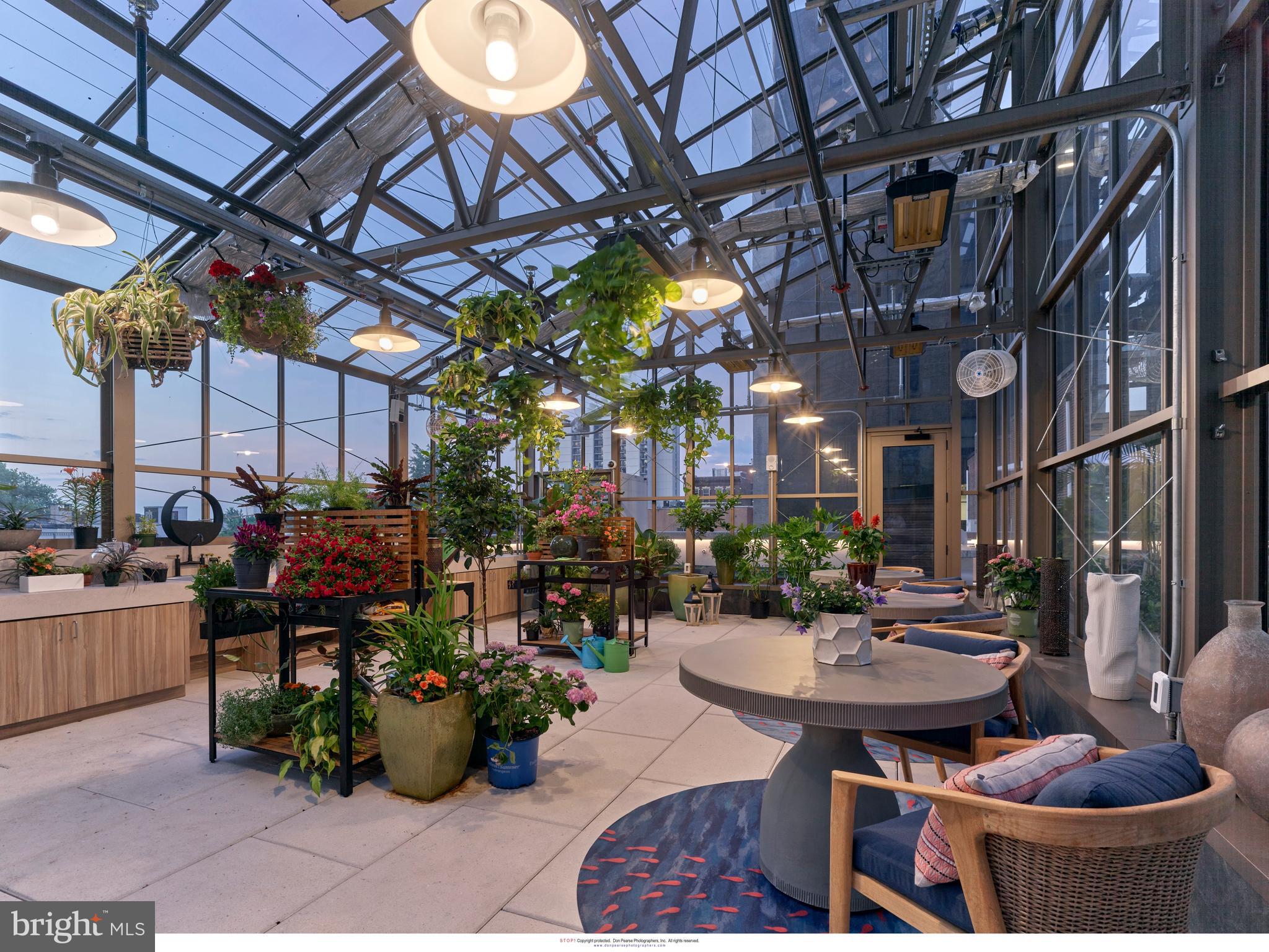 301 South Broad Street, Unit 4101 Philadelphia, PA 19107 - Photo 17 of 23 Interior of Greenhouse