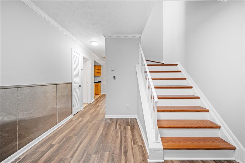 2956 North Dekalb Drive, Unit C Atlanta, GA 30340 - Photo 2 of 25 a view of entryway with wooden floor