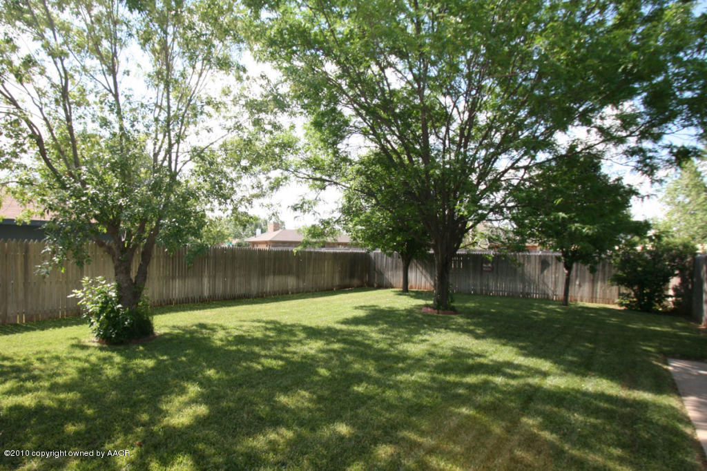 6809 Rochelle Lane Amarillo, TX 79109 - Photo 10 of 14 back yard a
