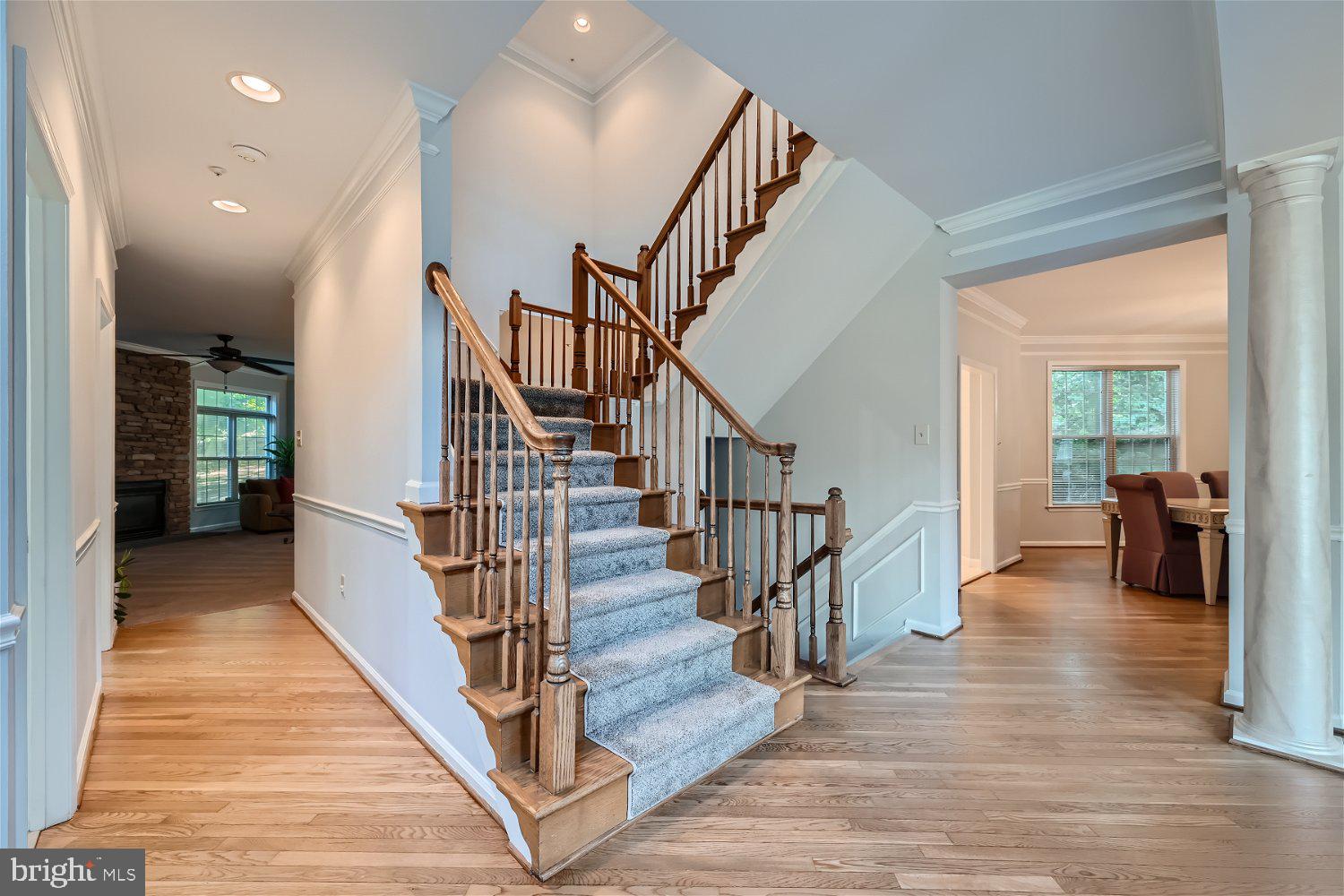 3205 Dunwood Ridge Terrace Bowie, MD 20721 - Photo 4 of 52 Living Room | Hardwood Floors