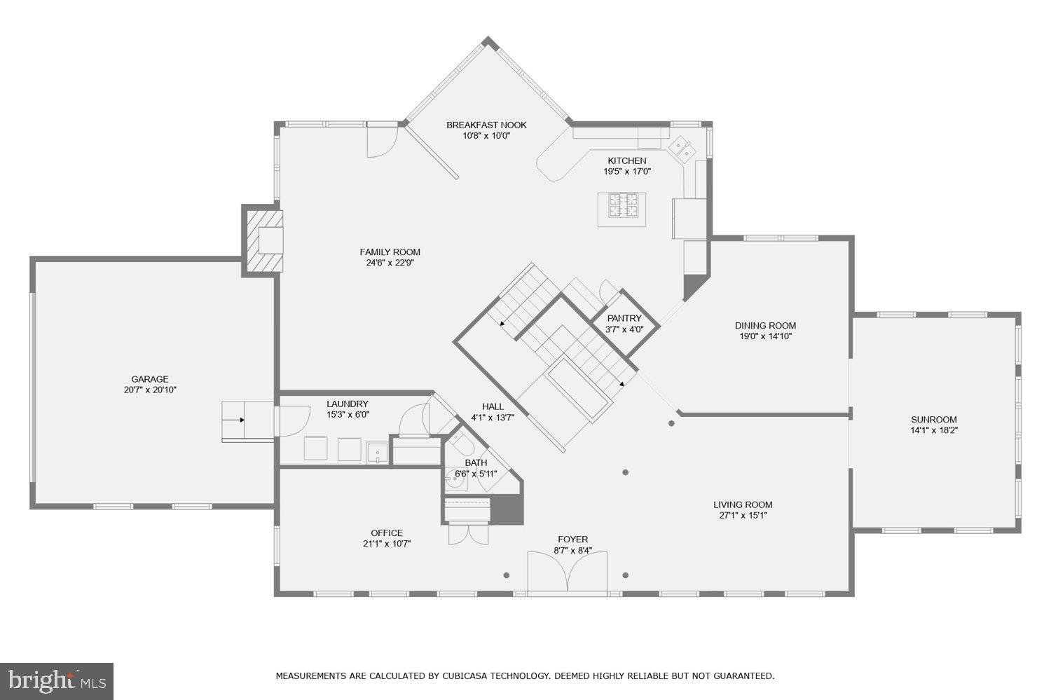 3205 Dunwood Ridge Terrace Bowie, MD 20721 - Photo 46 of 52 Floor Plan | Main Level