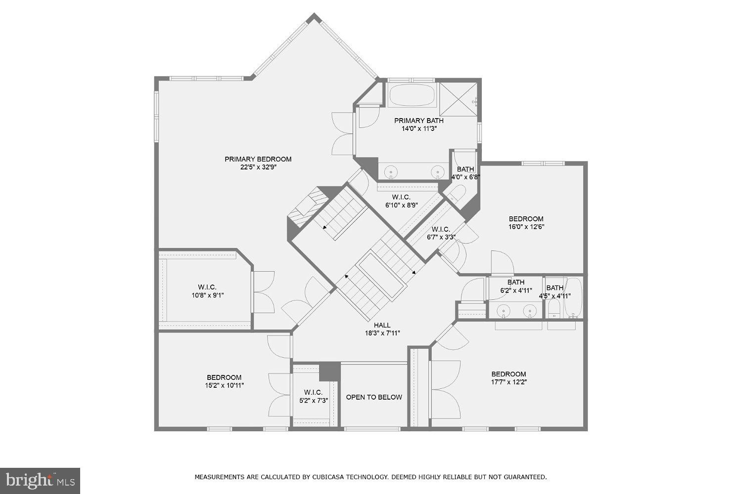 3205 Dunwood Ridge Terrace Bowie, MD 20721 - Photo 48 of 52 Floor Plan | Upper Level