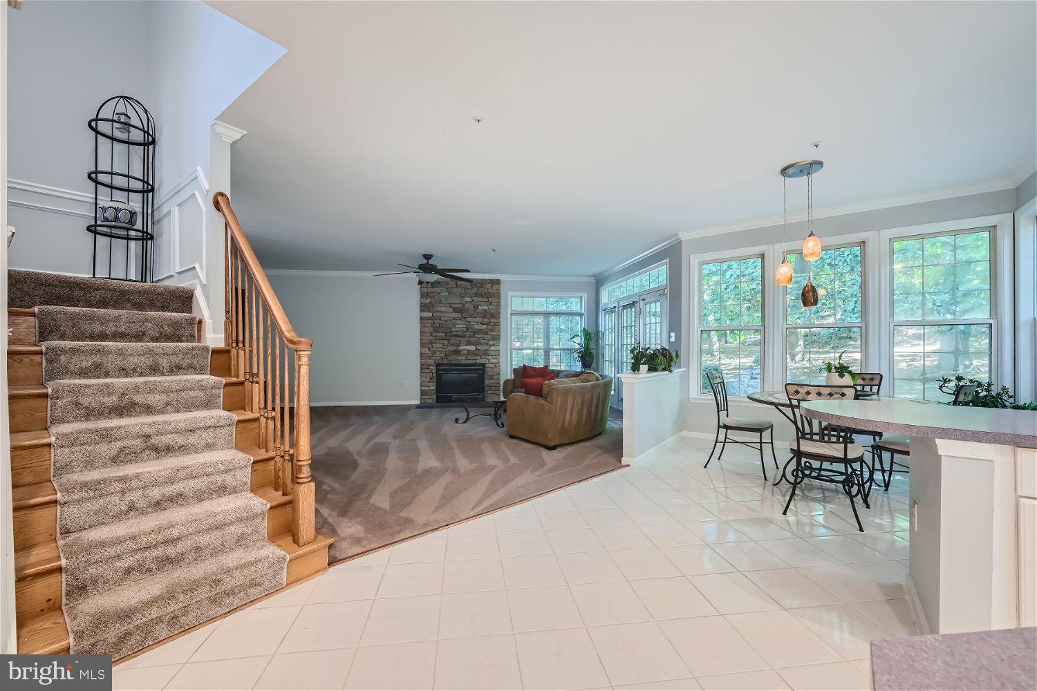 3205 Dunwood Ridge Terrace Bowie, MD 20721 - Photo 5 of 52 Double Staircase to Kitchen