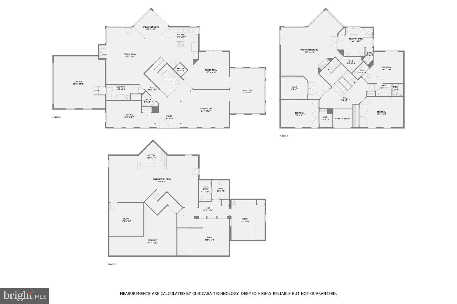3205 Dunwood Ridge Terrace Bowie, MD 20721 - Photo 52 of 52 Combined Floor Plans