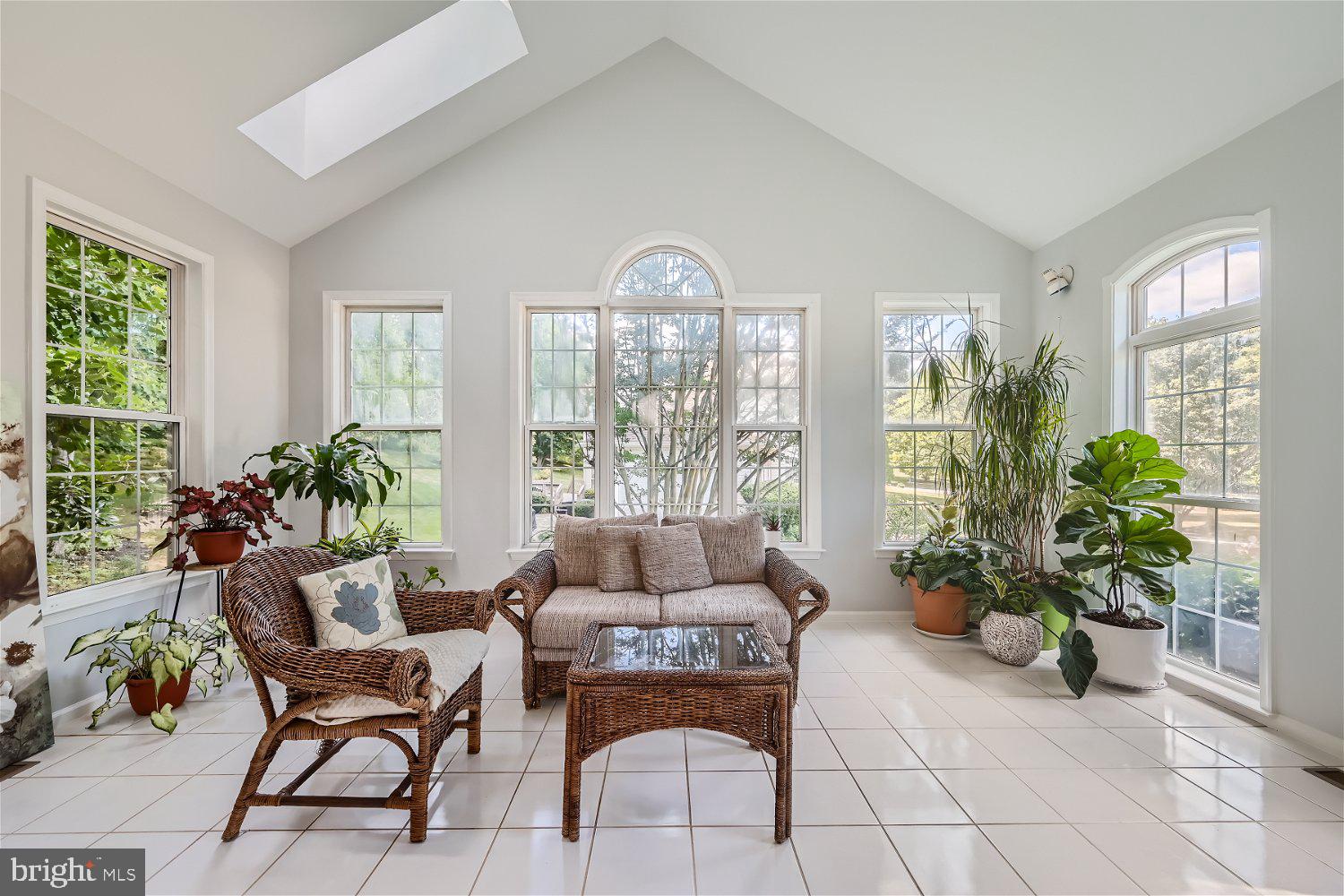 3205 Dunwood Ridge Terrace Bowie, MD 20721 - Photo 6 of 52 Sun Room | Vaulted Ceiling