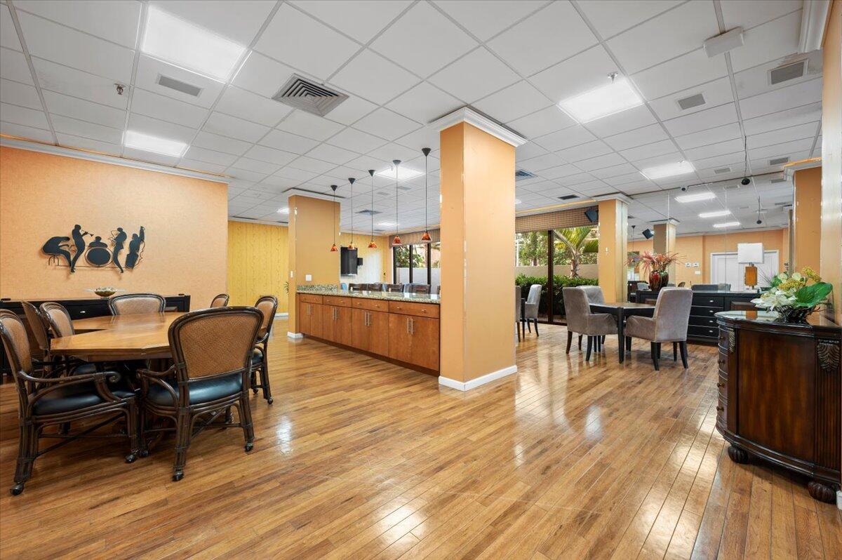 3400 North Ocean Drive, Unit 1806 Singer Island, FL 33404 - Photo 41 of 55 a living room with furniture and kitchen view