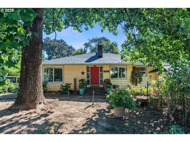 a house view with a sitting space