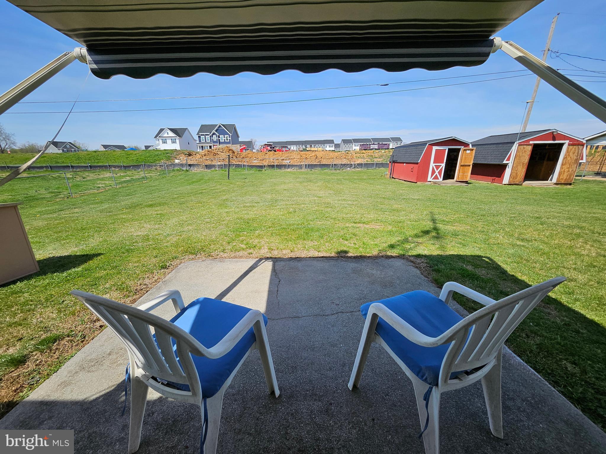 254 Jefferson Terrace Road Charles Town, WV 25414 - Photo 33 of 44 Relaxing Backyard Patio
