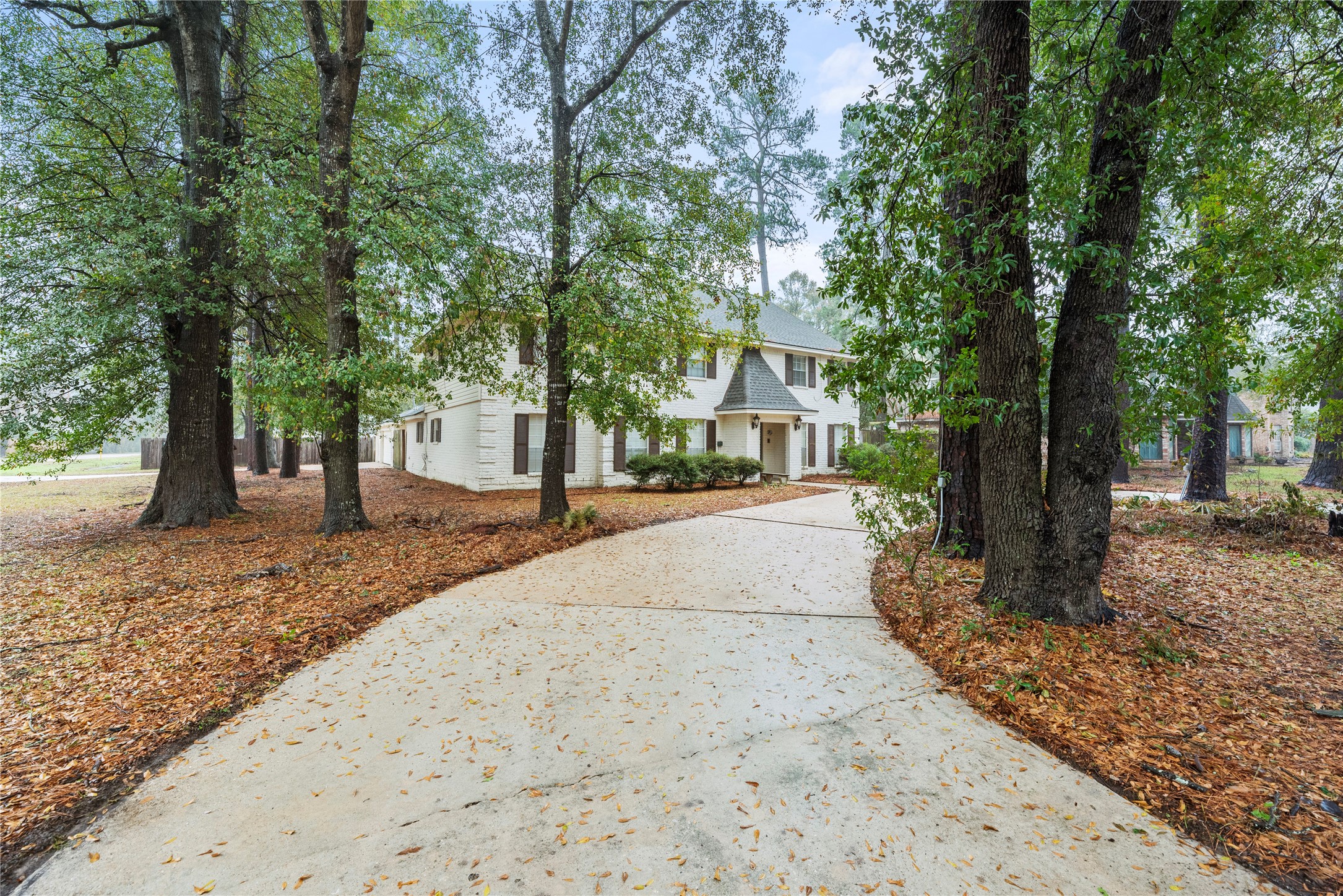 17814 Theiss Mail Rte Road Spring, TX 77379 - Photo 2 of 24 a view of road with trees