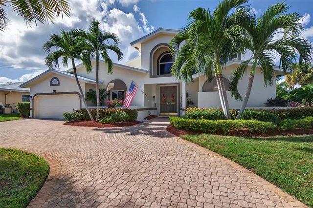 a front view of a house with entryway