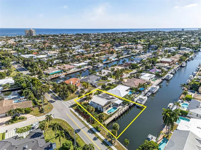 $2,495,000 | 3851 Northeast 26th Avenue, Lighthouse Point, FL 33064