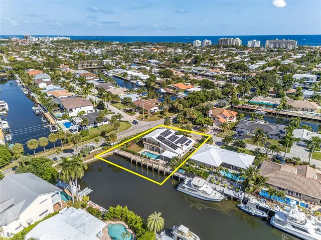 $2,495,000 | 3851 Northeast 26th Avenue, Lighthouse Point, FL 33064