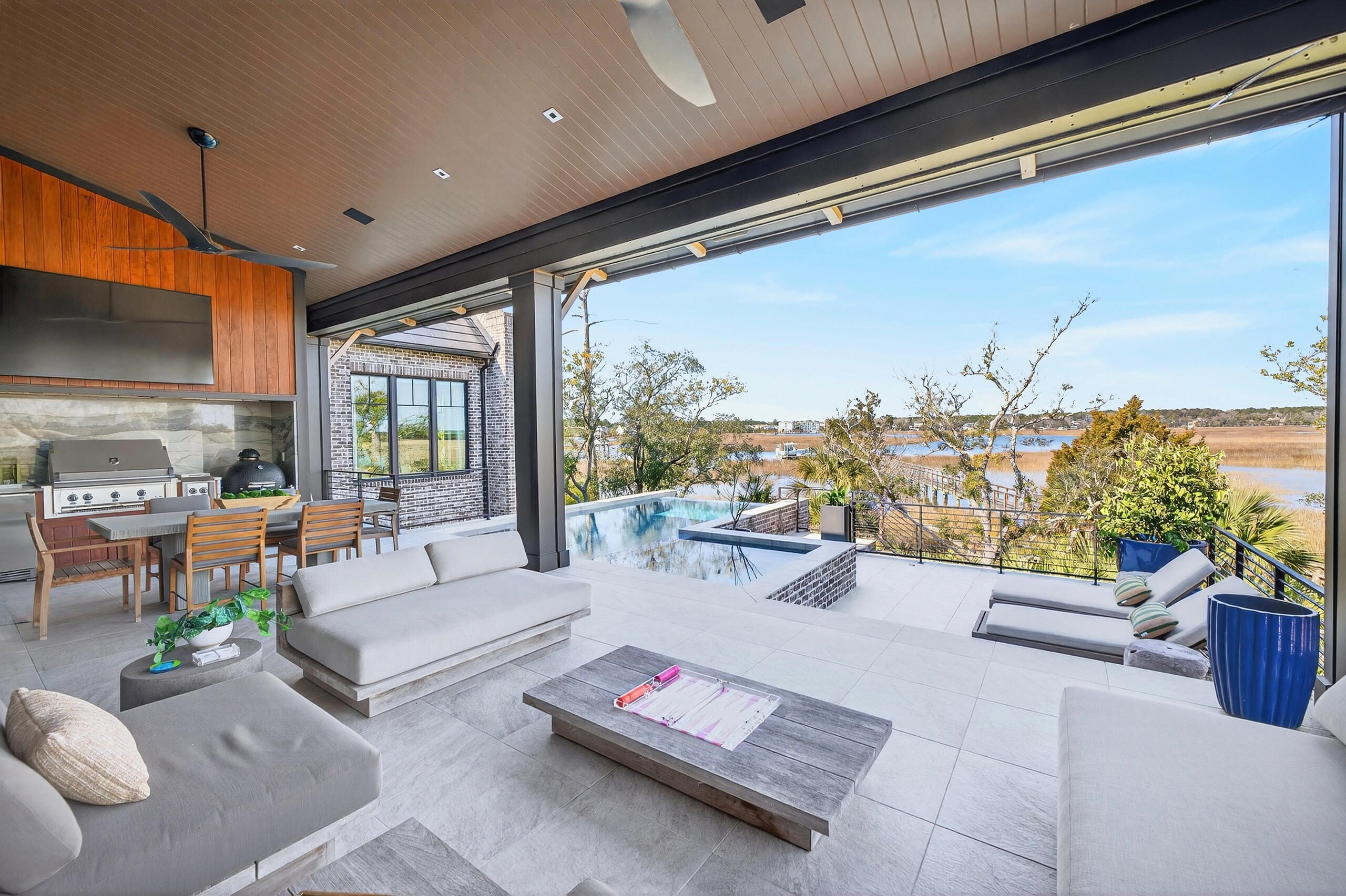 430 Fish Tale Road Charleston, SC 29492 - Photo 66 of 108 Poolside Retreat