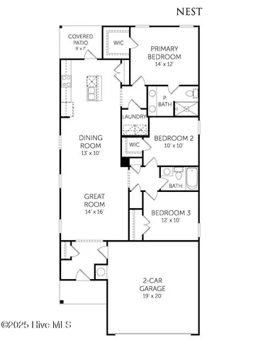$267,565 | 617 South Squires Run Lane, Richlands, NC 28574