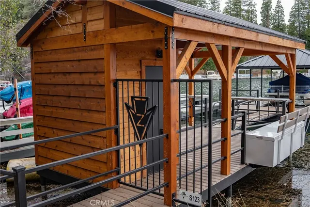 a view of front door