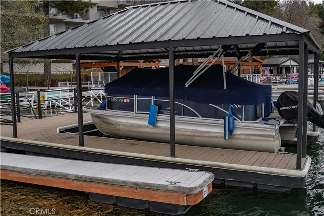 a patio with table and chairs