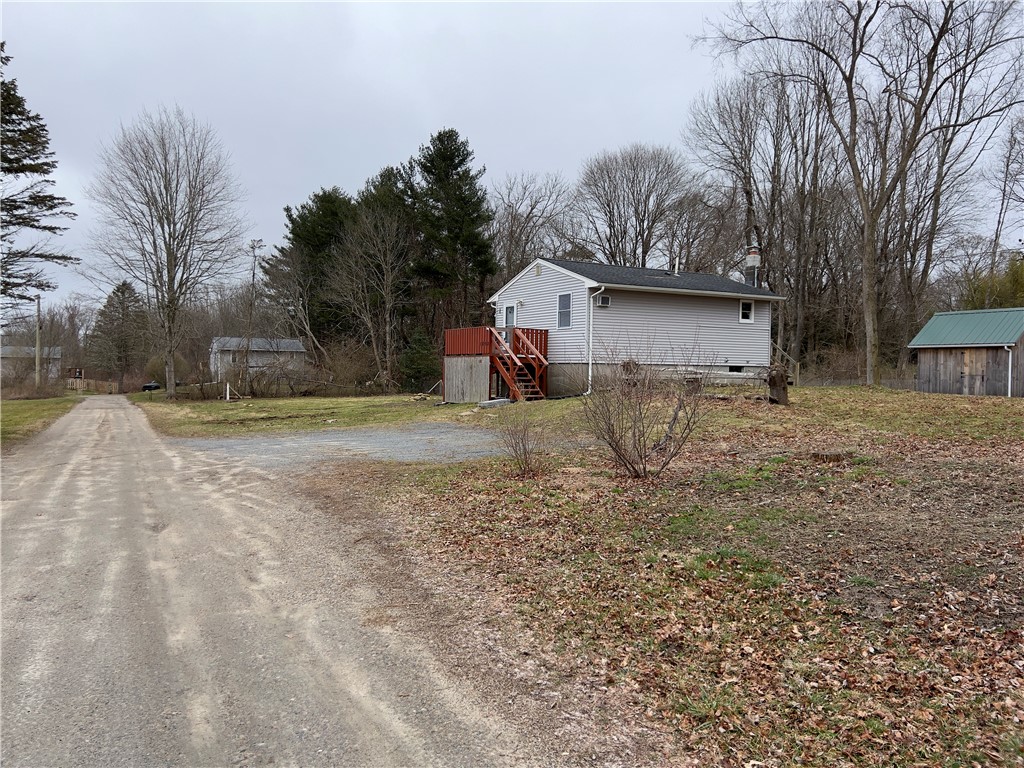 1802 Mooresfield Road South Kingstown, RI 02879 - Photo 3 of 34 Gravel Right Of Way to parking on the right for 4 or more cars.