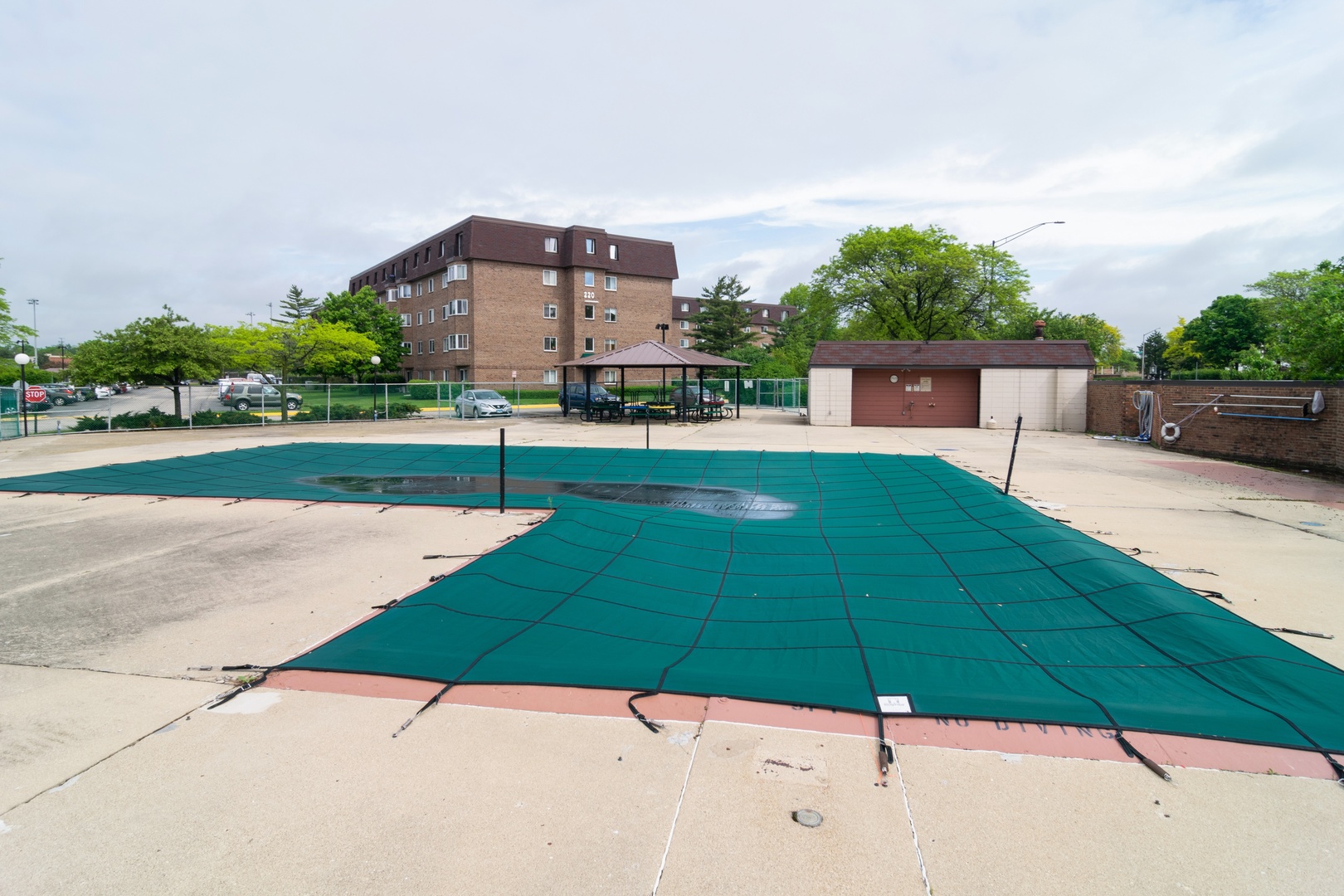300 South Roselle Road, Unit 319 Schaumburg, IL 60193 - Photo 10 of 11 a view of a back yard of the house