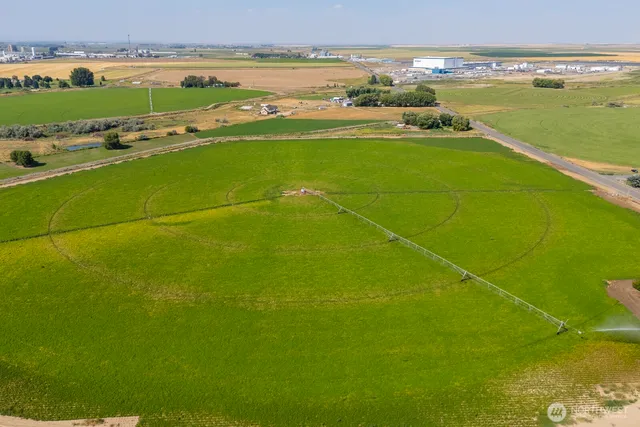 a view of a large pool