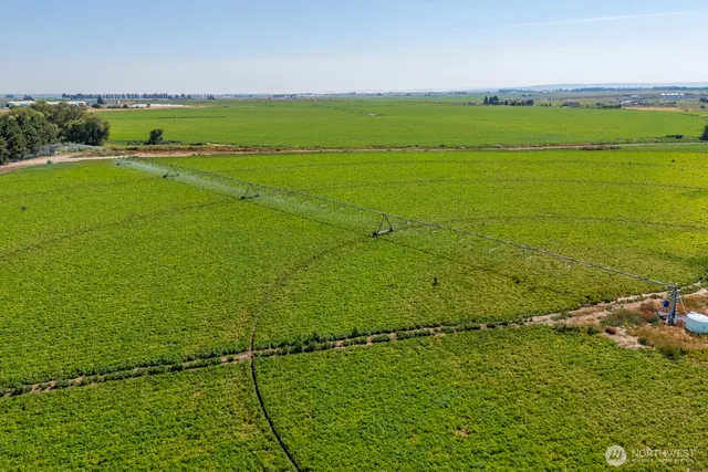a view of an ocean with a city